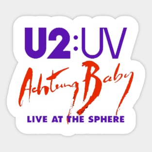 U2 : UV live at the sphere Sticker